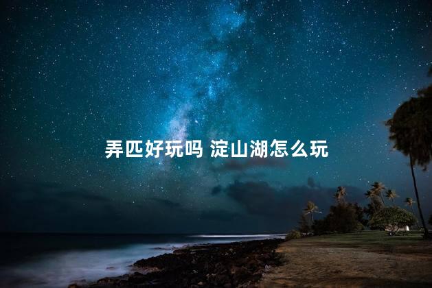 弄匹好玩吗 淀山湖怎么玩